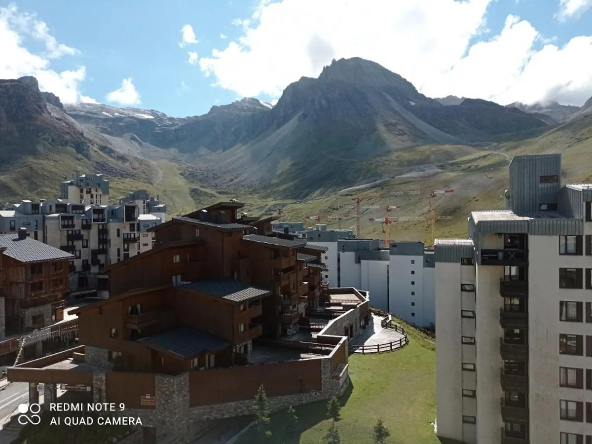 아파트 Studio Mezzanine 32M² Tignes, Balcon, Wifi, Lave-Linge, Sejour Lit Convertible - Fr-1-449-184